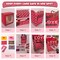 4E's Novelty 28 Pcs Valentines Mailbox with Cards for Kids - DIY Valentine Card Mailbox Envelope Design Box Kit Gift Party Favors with 28 Cards, Valentines Boxes for Kids Fun for Classroom Exchange